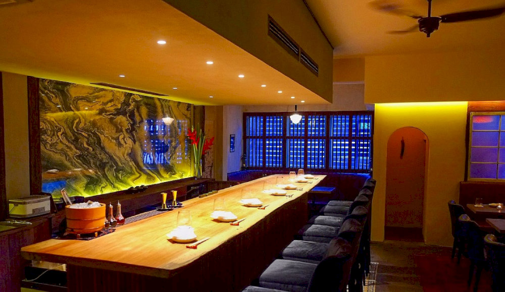 The restaurant is small, with only about 16 seats, providing a cozy and intimate atmosphere 